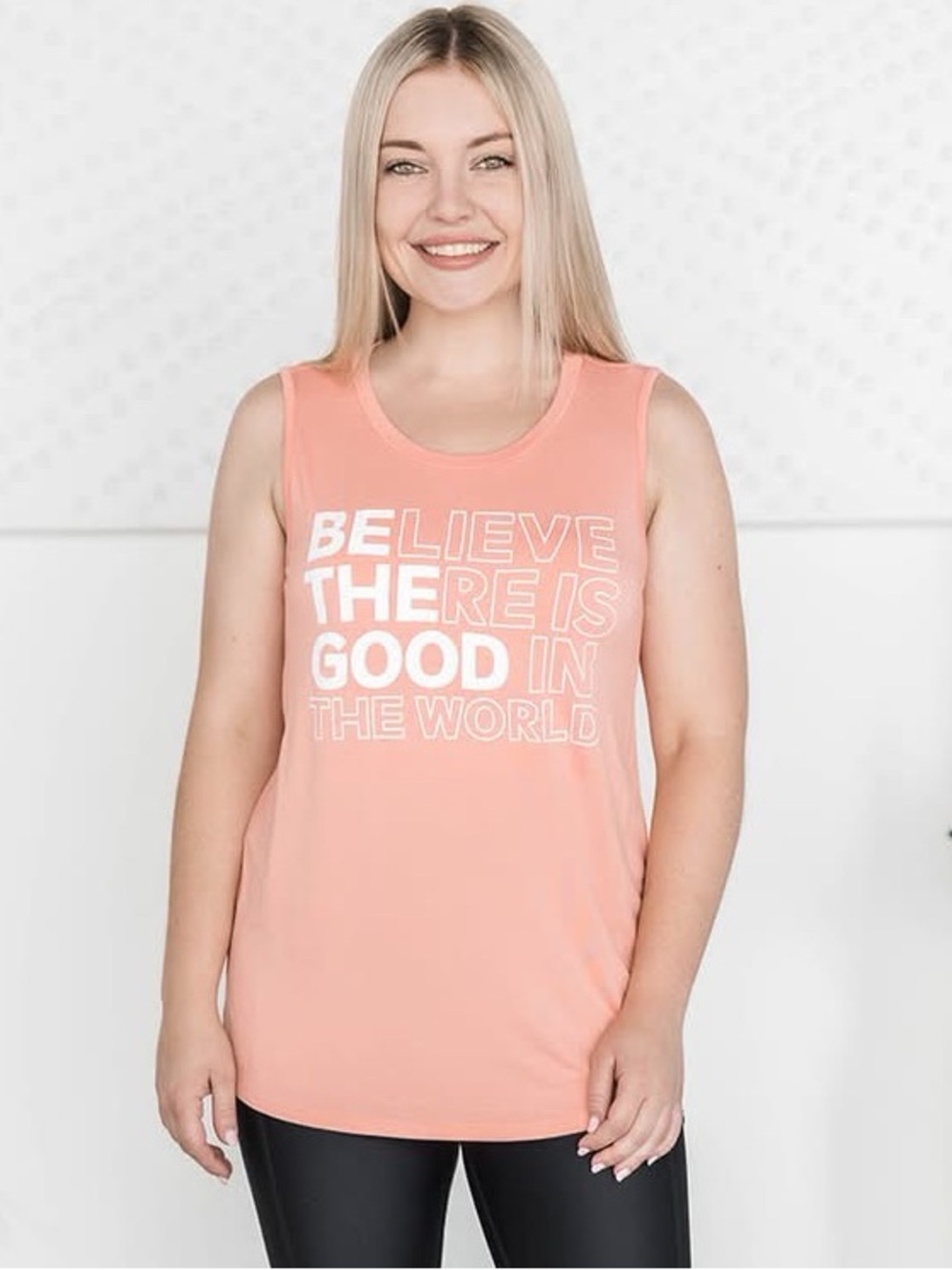 Be the Good Top (NWOT) 🍒 Soft Coral *XS/S quite stretchy